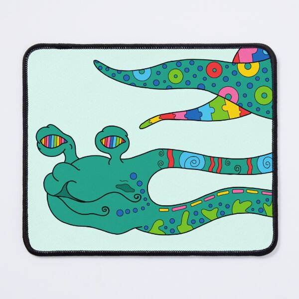 Item preview, Whimsical Sea Creature – Colourful Fantasy Ocean Illustration designed and sold by MKFDesigns.
