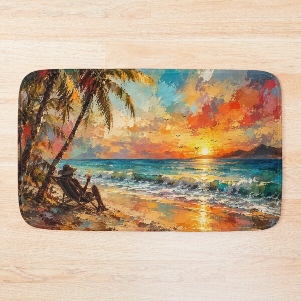 Item preview, Sunset Serenade in Paradise Art Print By Joey Santiago Fine Art designed and sold by Joey Santiago.