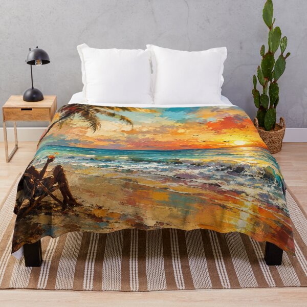 Item preview, Sunset Serenade in Paradise Art Print By Joey Santiago Fine Art designed and sold by Joey Santiago.