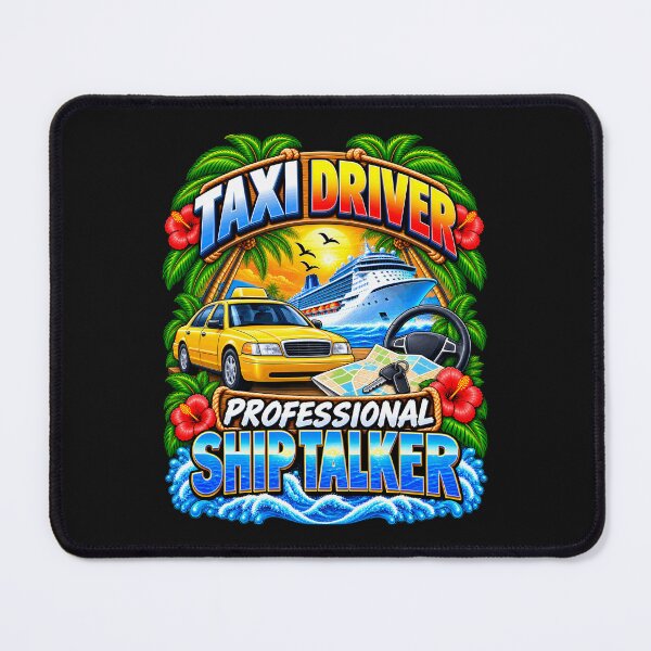 Item preview, Taxi Driver Ship Talker Cruise Vacation designed and sold by fungear.