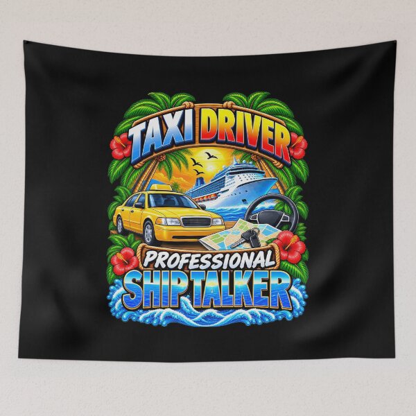 Item preview, Taxi Driver Ship Talker Cruise Vacation designed and sold by fungear.