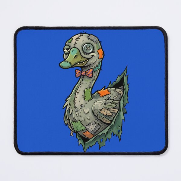 Item preview, Patchwork Zombie Goose – Creepy Cute Halloween Animal Art designed and sold by AvivaCreative.