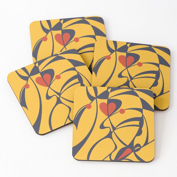 Item preview, Mustard Line Abstract - Modern Art Pattern designed and sold by photossmirnov.