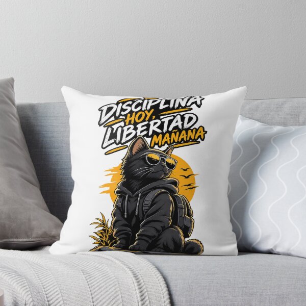 Item preview, Cat with motivational phrase designed and sold by Flukerman.