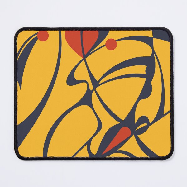 Item preview, Mustard Line Abstract - Modern Art Pattern designed and sold by photossmirnov.