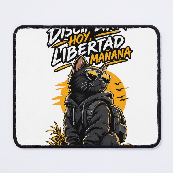 Item preview, Cat with motivational phrase designed and sold by Flukerman.