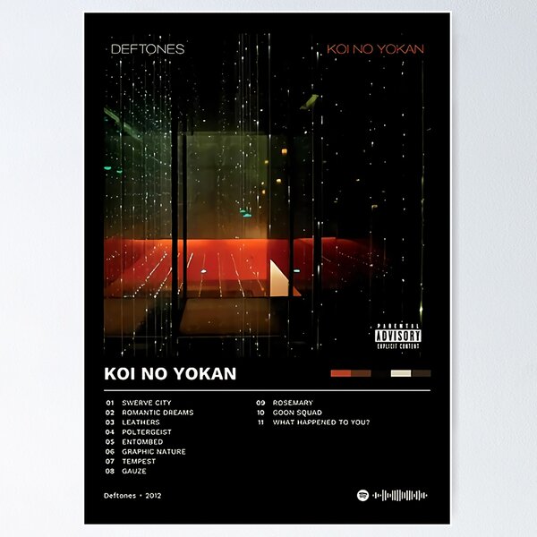 Item preview, Deftones Koi No Yokan Album Cover designed and sold by howardctrotter.