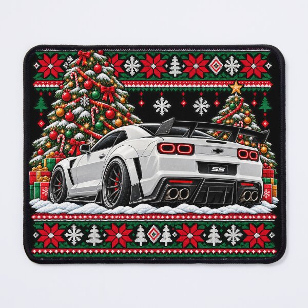 Item preview, Camaro Christmas Ugly Sweater designed and sold by Gabriela Mihai.