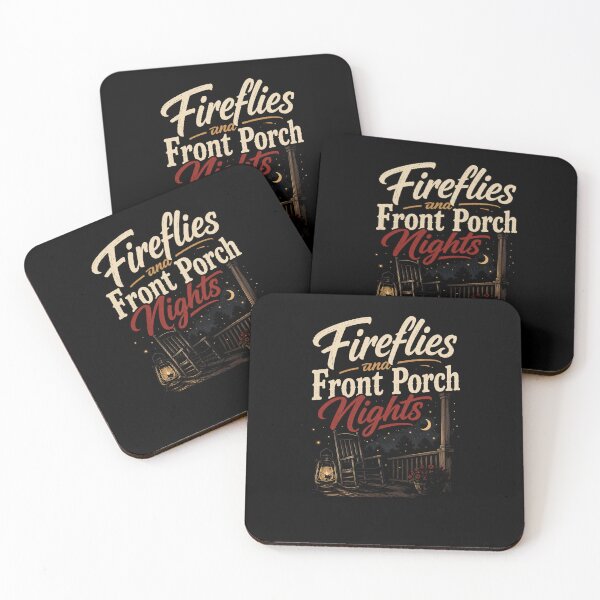 Item preview, Fireflies and Front Porch Nights Rustic Lantern Artwork designed and sold by Creative-Sanc.