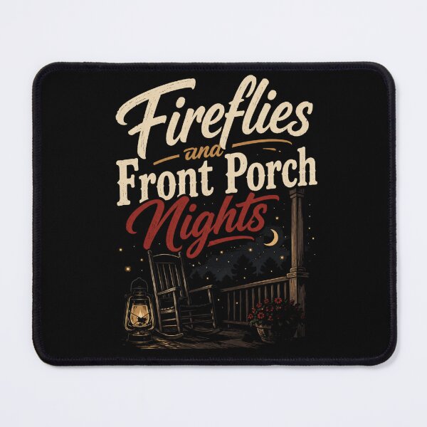 Item preview, Fireflies and Front Porch Nights Rustic Lantern Artwork designed and sold by Creative-Sanc.