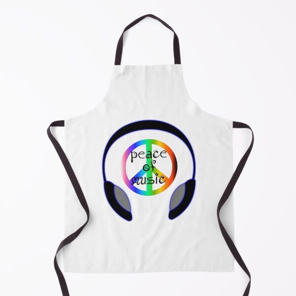 Item preview, Peace of Music Rainbow Headphones Design designed and sold by laxmanrajart.