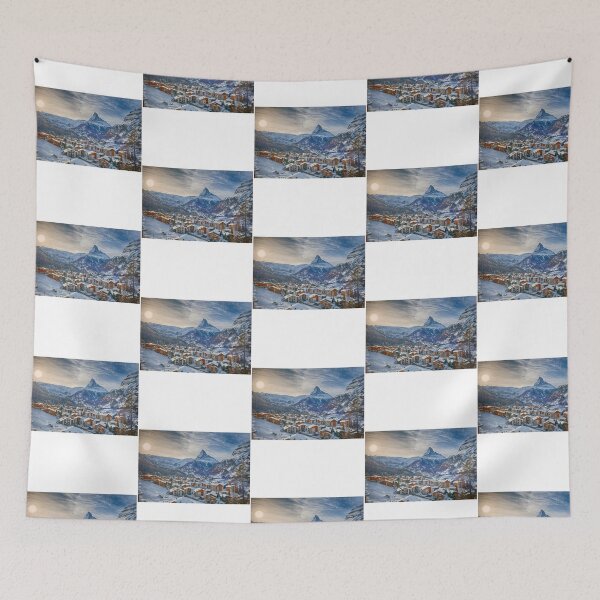 Item preview, Almost Sunset At Zermatt - Matterhorn Switzerland designed and sold by flamesnejme.