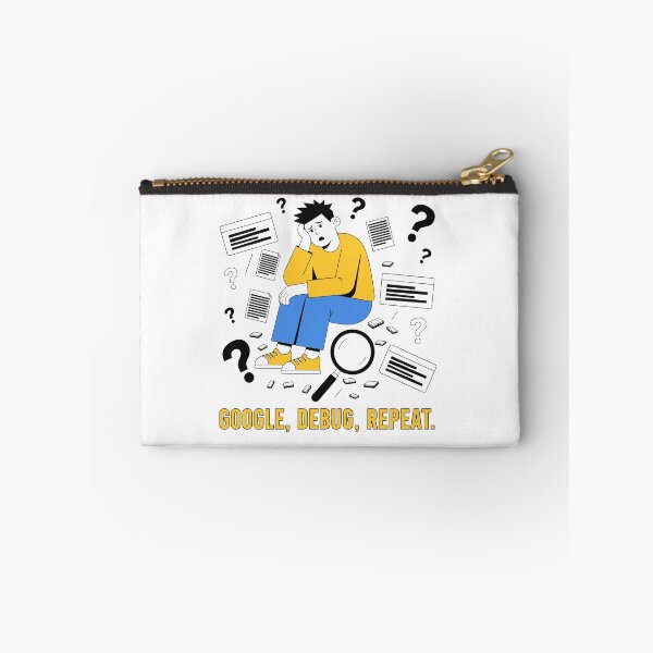 Item preview, Google Debug Repeat Funny Programmer Coding Developer T-Shirt designed and sold by Design-Pro-21.