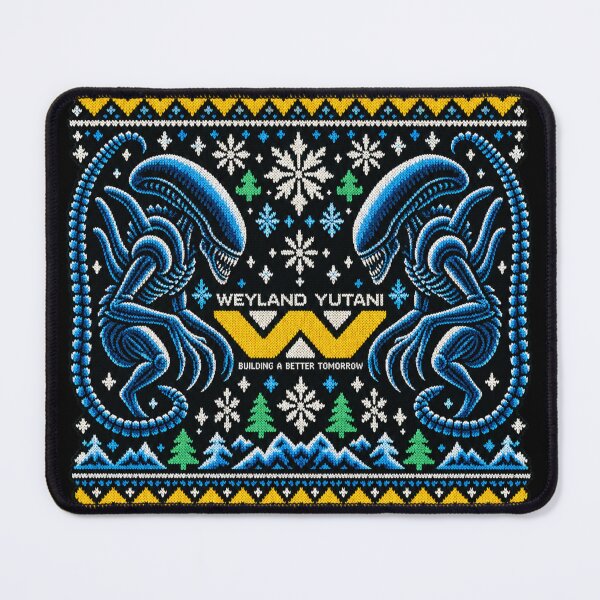 Item preview, Xenomorph Winter Wonderland Christmas Sweater designed and sold by Gabriela Mihai.
