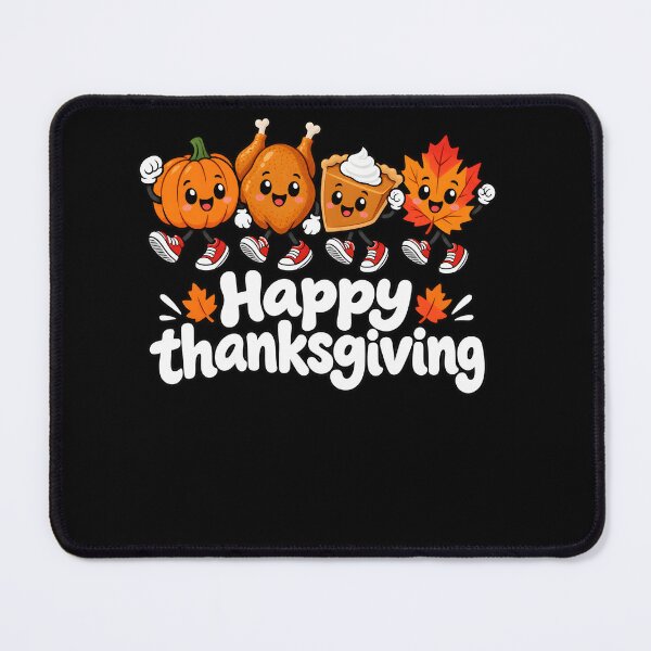 Item preview, Happy Thanksgiving Crew Pumpkin Turkey Pie Autumn Leaves Fall  designed and sold by clothesy7.