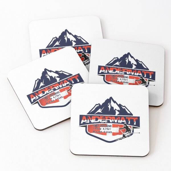 Item preview, Andermatt Ski Switzerland Skiing Alps Sticker T-Shirt 02 designed and sold by flamesnejme.
