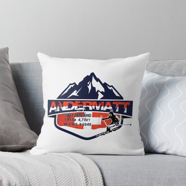 Item preview, Andermatt Ski Switzerland Skiing Alps Sticker T-Shirt 02 designed and sold by flamesnejme.