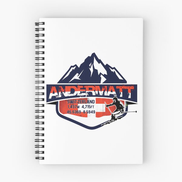 Item preview, Andermatt Ski Switzerland Skiing Alps Sticker T-Shirt 02 designed and sold by flamesnejme.