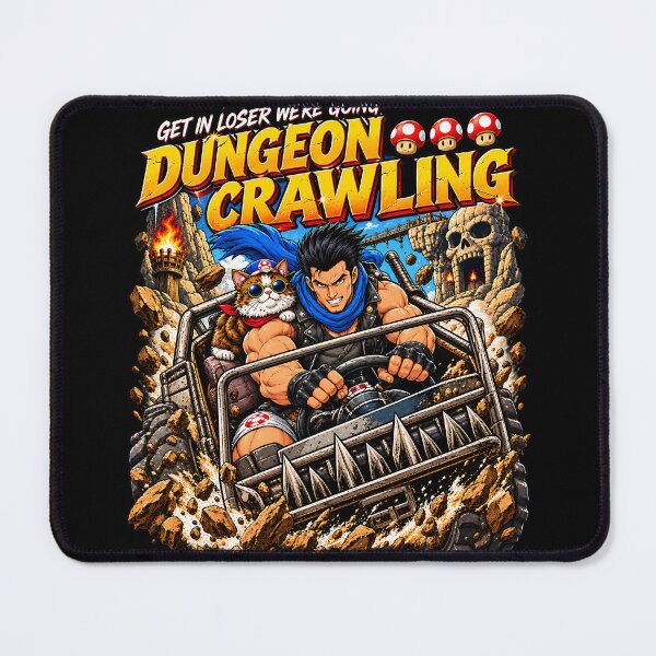 Item preview, Get In Loser We're Going, Dungeon-Crawling Inspired Meme designed and sold by HollyHalls.