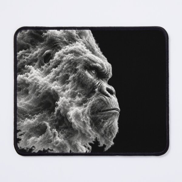 Item preview, Silverback Gorilla in Profile – Artistic Cloud by Plushiworld designed and sold by PLUSHIWORLDtm.