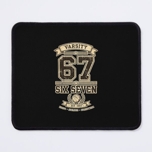 Item preview, Varsity 67 - Six Seven Basketball Jersey - Retro Varsity designed and sold by Vibe-Vary.
