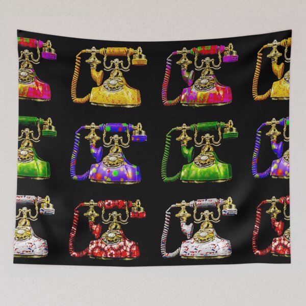 Item preview, Retro phones designed and sold by Yamy Morrell Art and Design.