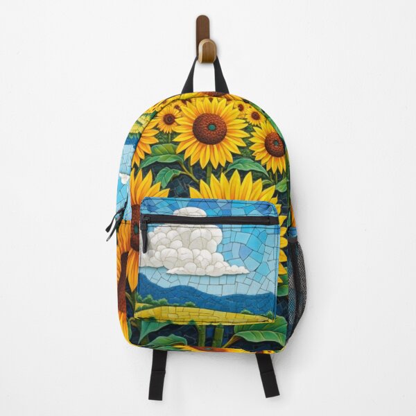 Item preview, Sunflower Mosaic Pattern designed and sold by VividSurfaces.