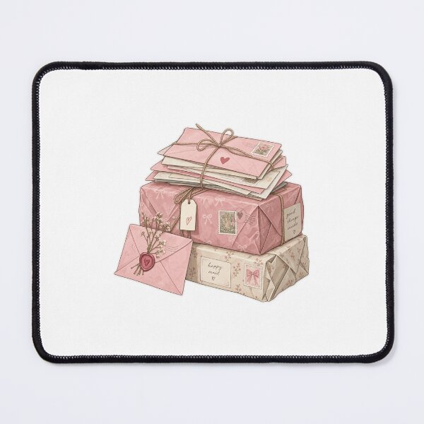 Item preview, cute pink mail designed and sold by Jadedoodle.