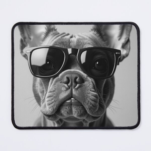 Item preview, Cool B&W Lilac French Bulldog in Sunglasses designed and sold by VFXguy.