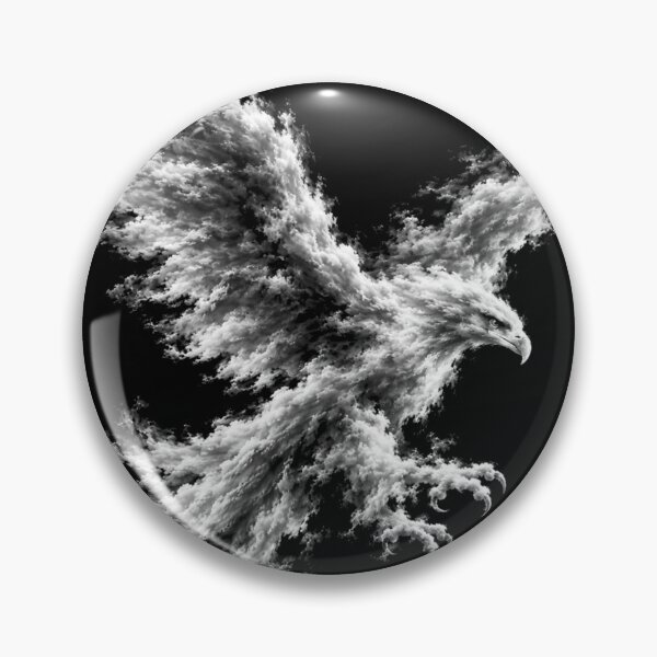 Item preview, Cloud Eagle – Artistic Cloud | Majestic Eagle in the Clouds | Plushiworld designed and sold by PLUSHIWORLDtm.