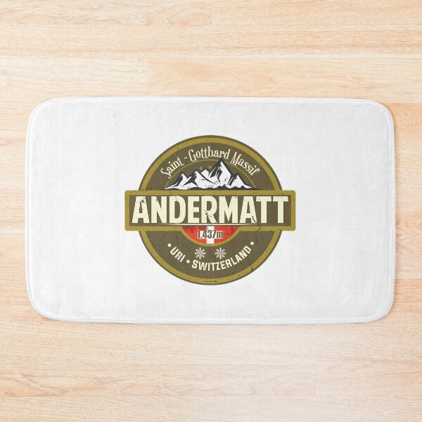 Item preview, Andermatt Ski Switzerland Skiing Alps Sticker T-Shirt 03 designed and sold by flamesnejme.