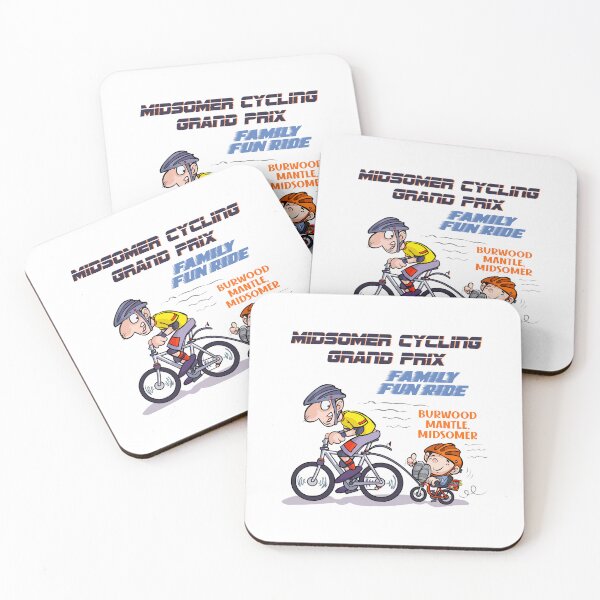 Item preview, Midsomer Grand Prix FAMILY FUN RIDE (on White) designed and sold by PawsitiveMum3.