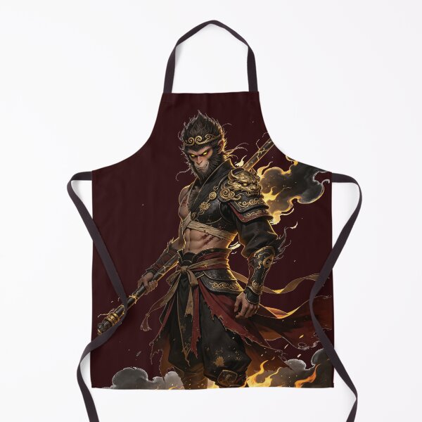 Item preview, Mythic Wukong Battle Scarred Golden Staff Art designed and sold by DigArtis.