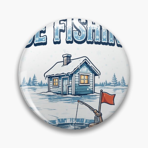 Item preview, Ice Fishing Winter Shanty designed and sold by Dudas Garage & Outdoors.