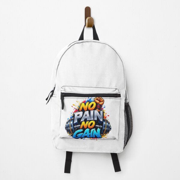 Item preview, No Pain No Gain Gym Motivation designed and sold by Design Sounds Studio.