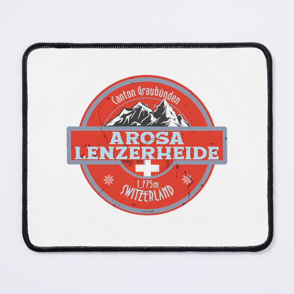 Item preview, Arosa Ski Switzerland Skiing Alps Sticker T-Shirt 02 designed and sold by flamesnejme.