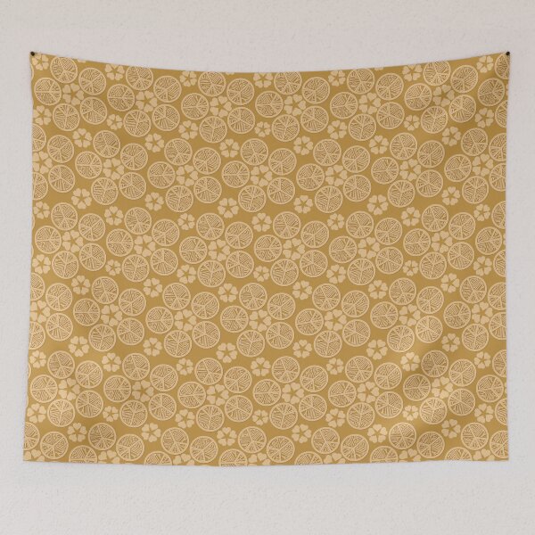 Item preview, Peace Love Justice Equity Radials with Heart Radials in Gold designed and sold by Digitalmyth's Designs.