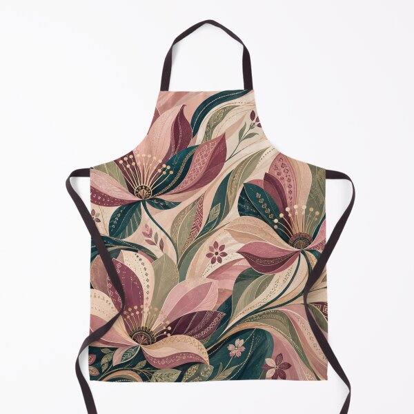 Item preview, Umushanana Folk Flowers – Flowing Rwanda Floral Pattern designed and sold by MarekoraStudio.
