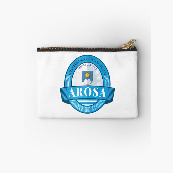 Item preview, Arosa Ski Switzerland Skiing Alps Sticker  designed and sold by flamesnejme.