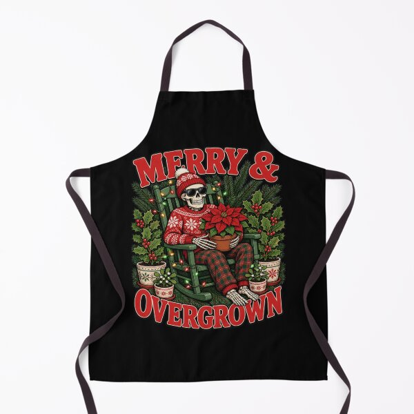 Item preview, Merry And Overgrown Skeleton Plant Lover Christmas designed and sold by Design Vibras.
