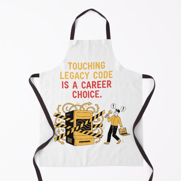 Item preview, Touching Legacy Code Funny Programmer Developer T-Shirt designed and sold by Design-Pro-21.