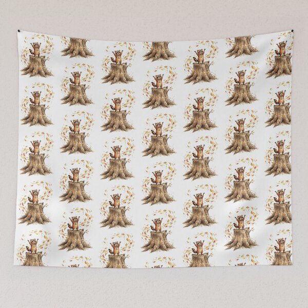 Item preview, Cheering Raccoon Gold Medal Winner designed and sold by Tiffany Roy.