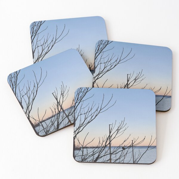 Item preview, Sunset River and Tree Silhouette designed and sold by VividSurfaces.