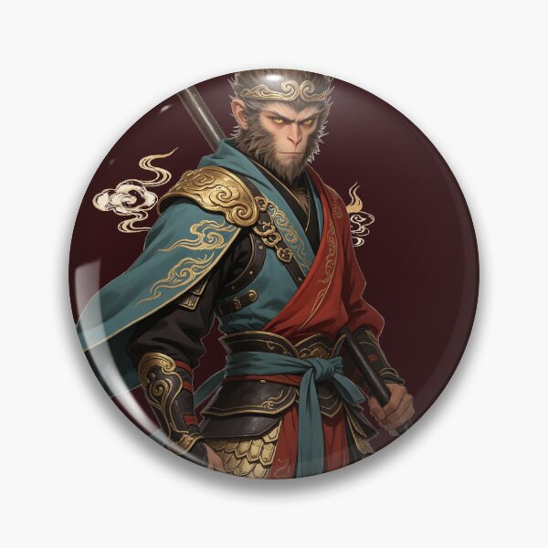 Item preview, Mythic Wukong Golden Staff Cloud Armor Art designed and sold by DigArtis.