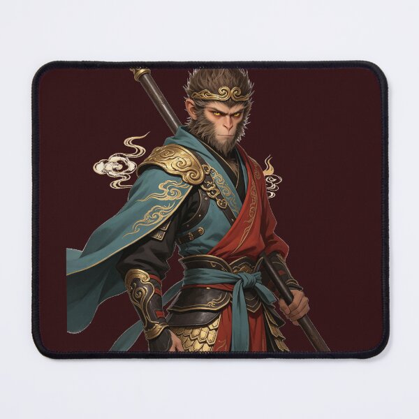 Artikelvorschau, Mythic Wukong Golden Staff Cloud Armor Art entworfen und verkauft von DigArtis.