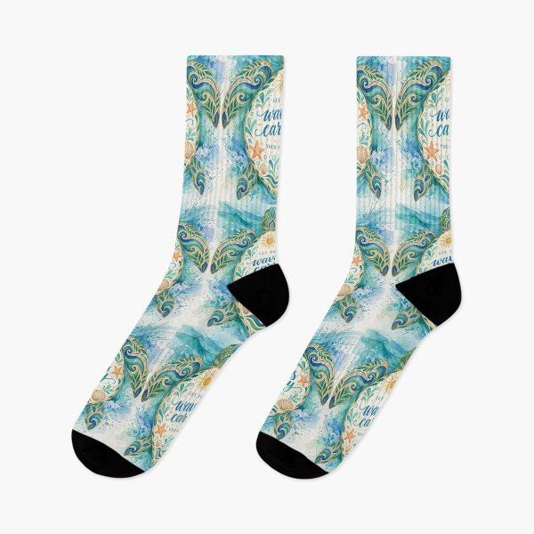 Item preview, Boho Sea Turtle Ocean Waves designed and sold by Pure Craft.