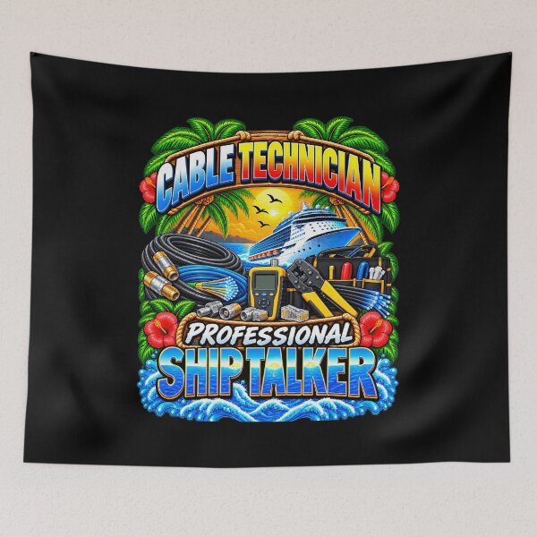 Item preview, Cable Technician Professional Ship Talker Cruise Vacation designed and sold by fungear.