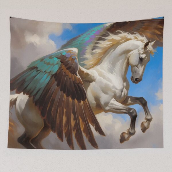 Item preview, Bright wings high, soaring through the sky (V3) designed and sold by SabaMirzique.