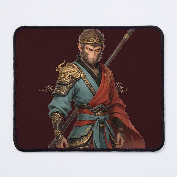 Artikelvorschau, Mythic Wukong Golden Staff Beast Armor Art entworfen und verkauft von DigArtis.