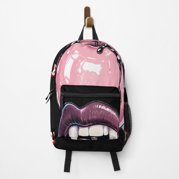 Item preview, Forbidden Fruit Gothic Vampire Lips and Pink Apple designed and sold by CraftyValley.